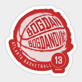 Bogdan Bogdanovic Atlanta Basketball Sticker